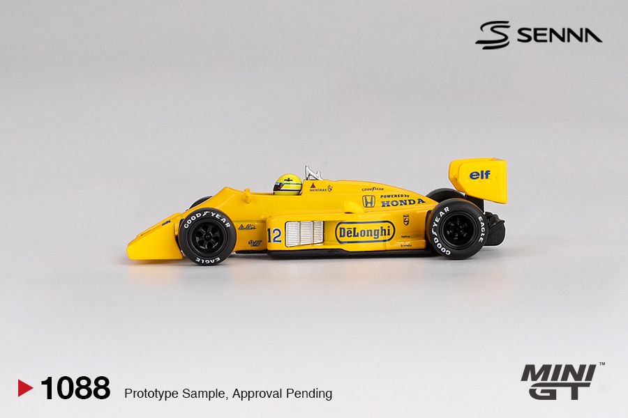 1/64 Lotus 99T #12 Ayrton Senna 1987 Monaco Grand Prix Winner - Mini GT - MGT01088