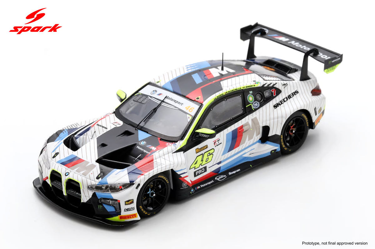1/64 2025 BMW M4 LMGT3 #46 V.Rossi/C.Weerts/R.Marciello 2nd Bathurst 12H - Spark - spa64S266 *** Pre Order ***