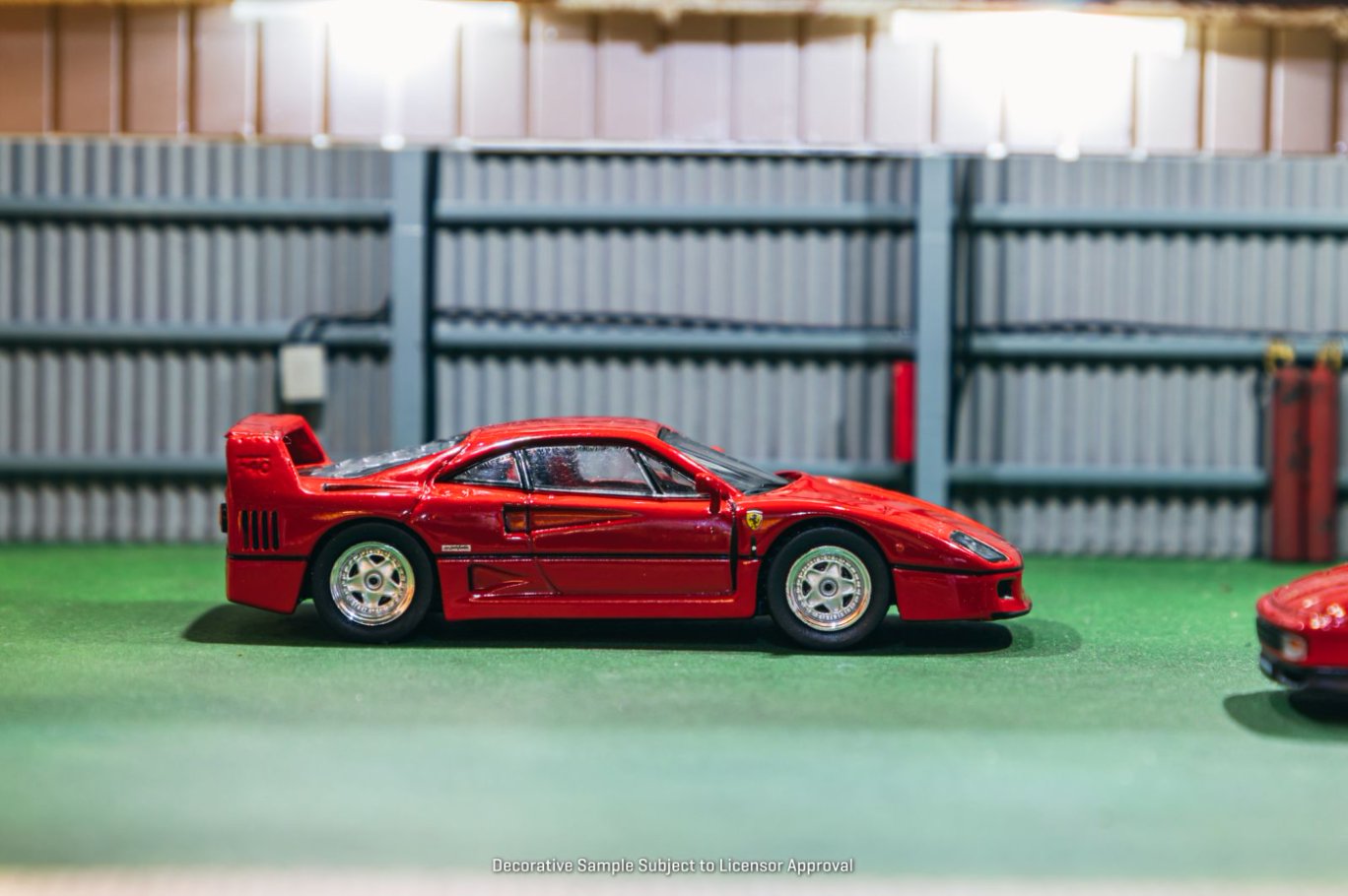 1/64 - FERRARI F40 1987 with English version book - ixo - IXC.FSD.FE.009-E