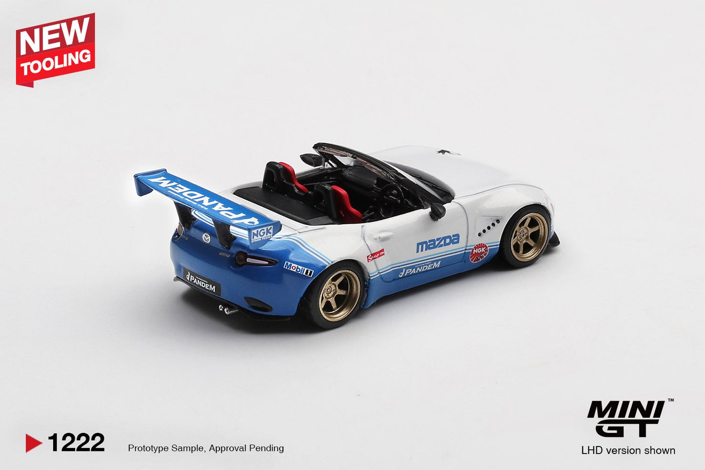 1/64 MAZDA MIATA MX-5 (ND) PANDEM IMSA - Mini GT - MGT01222