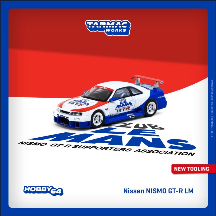 1:64 Nissan NISMO GT-R LM Test Car - T64-067-TC