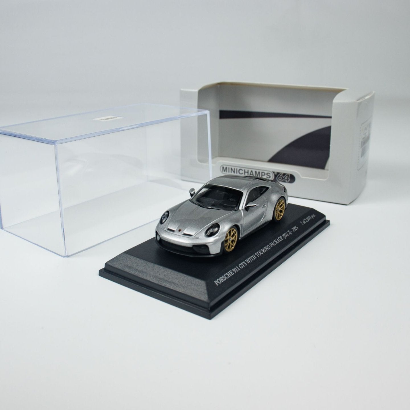 1:64 MINICHAMPS PORSCHE 911 (992.2) GT3 TOURING - 2025 x 5 colourways
