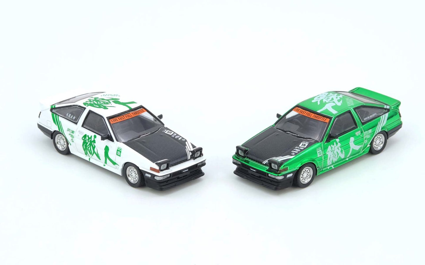 1/64 TOYOTA SPRINTER TRUENO AE86 "KEIICHI TSUCHIYA" - Inno64 - IN64-AE86-KT