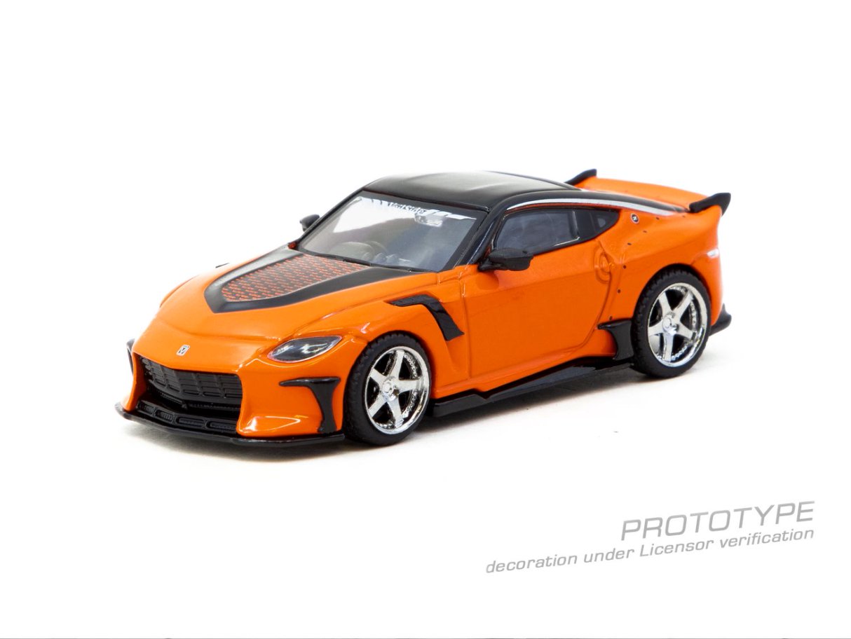 1:64 NISSAN VEILSIDE FFZ400 FAIRLADY Z ORANGE - T64G-074-OR