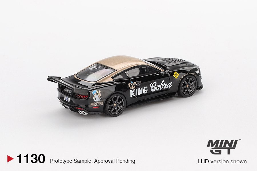 1/64 SHELBY GT500 DRAGON SNAKE CONCEPT BLACK/GOLD - MGT01130