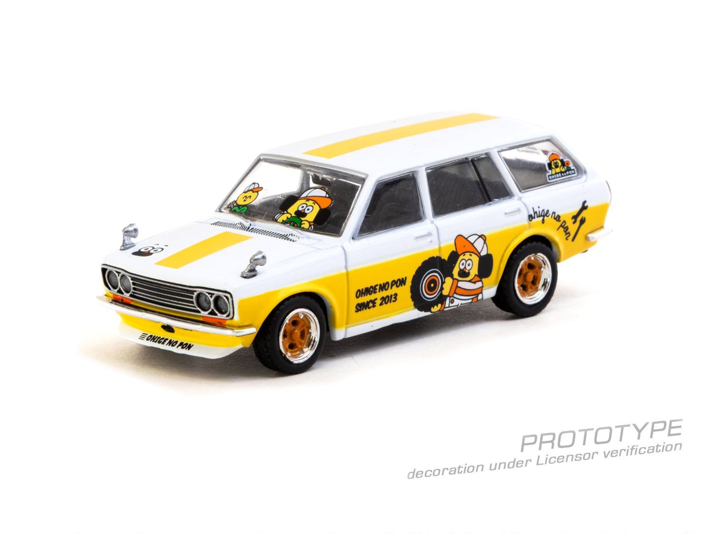 1/64 - Datsun Bluebird 510 Wagon OHIGE no PON - TARMAC - T64G-026-ONP