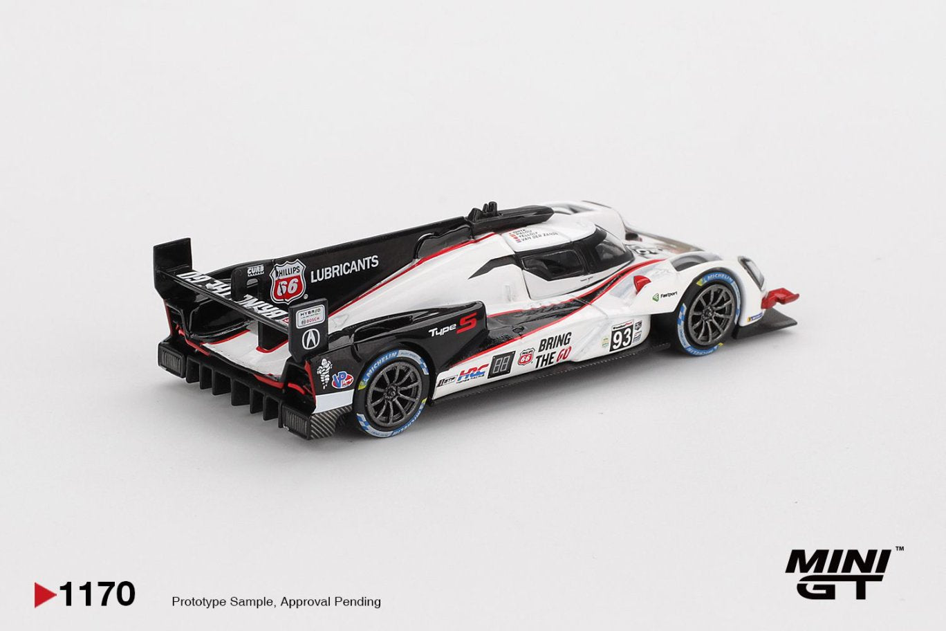 1/64 ACURA ARX-06 GTP NO.93 ACURA MEYER SHANK RACING 2025 IMSA DAYTONA 24 HRS - MiniGT - MGT011170