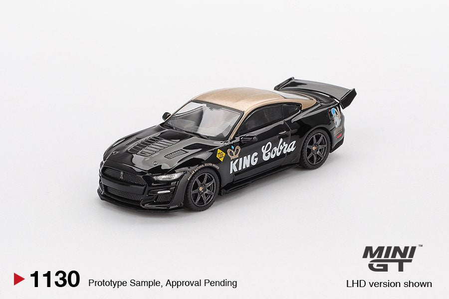 1/64 SHELBY GT500 DRAGON SNAKE CONCEPT BLACK/GOLD - MGT01130