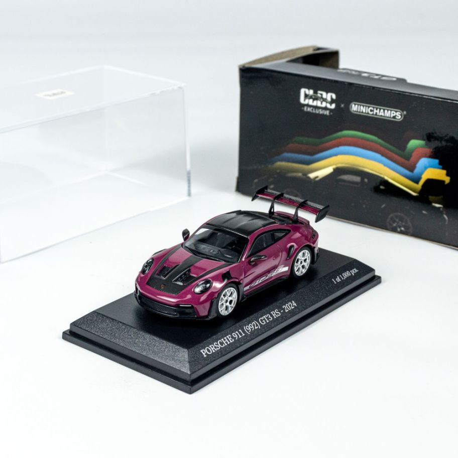 1:64 PORSCHE 911 (992) GT3 RS - 2024 - WEISSACH PACKAGE x 10 colourways