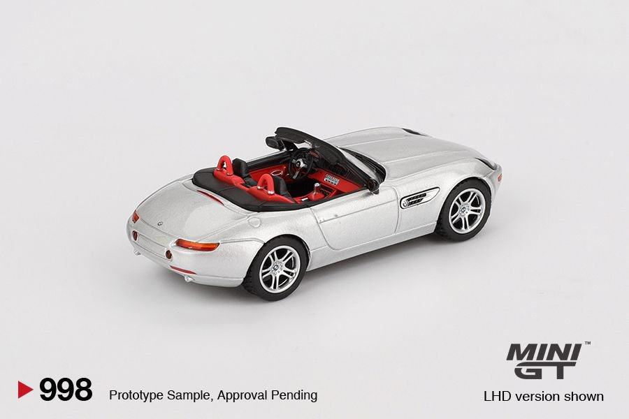 1/64 BMW Z8 SILVER (LHD) BLISTER PACKAGING - MGT00998-BL