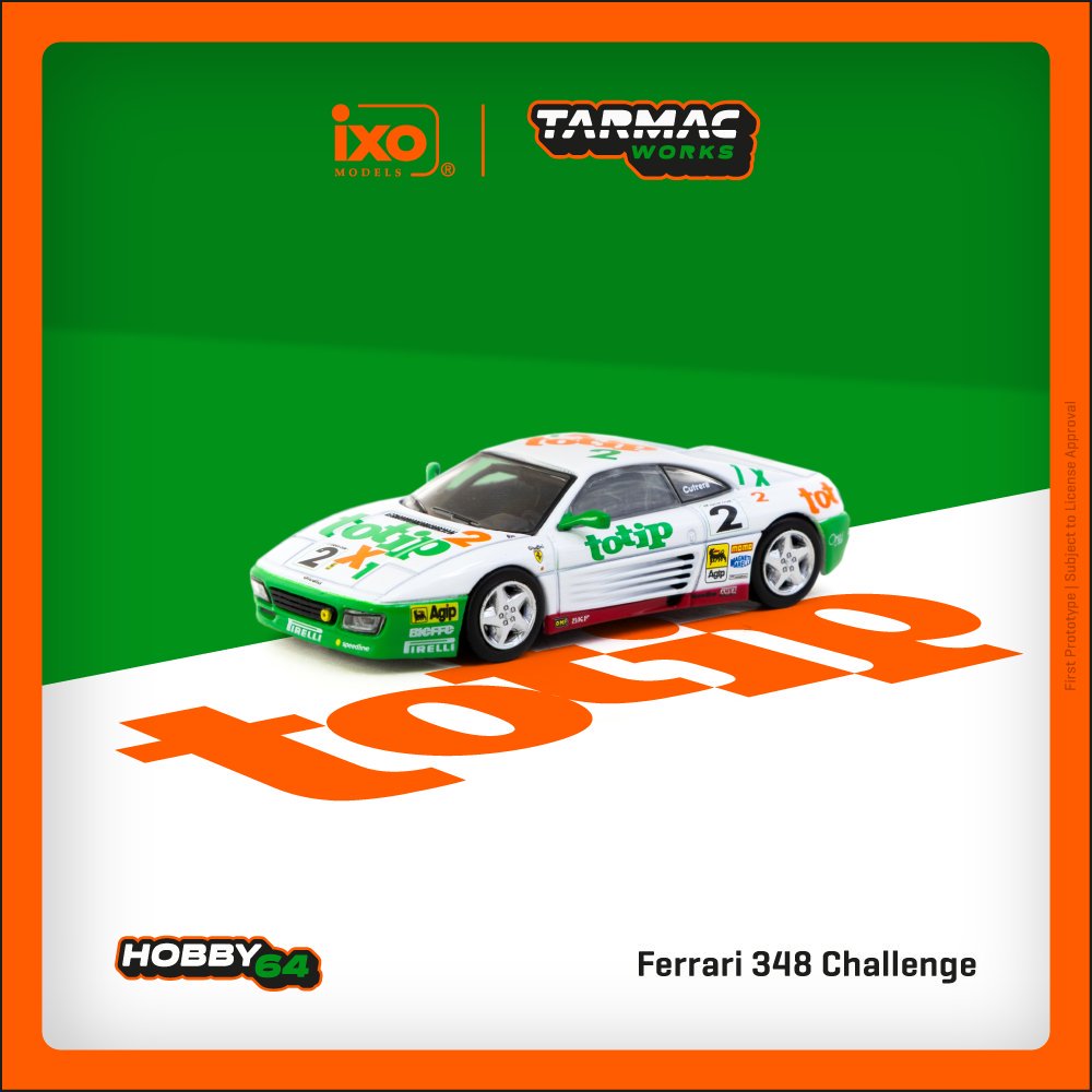 1:64 Ferrari 348 Challenge Ferrari 348 Challenge 1993 Paolo Cutrera - T64-082-93CHA02