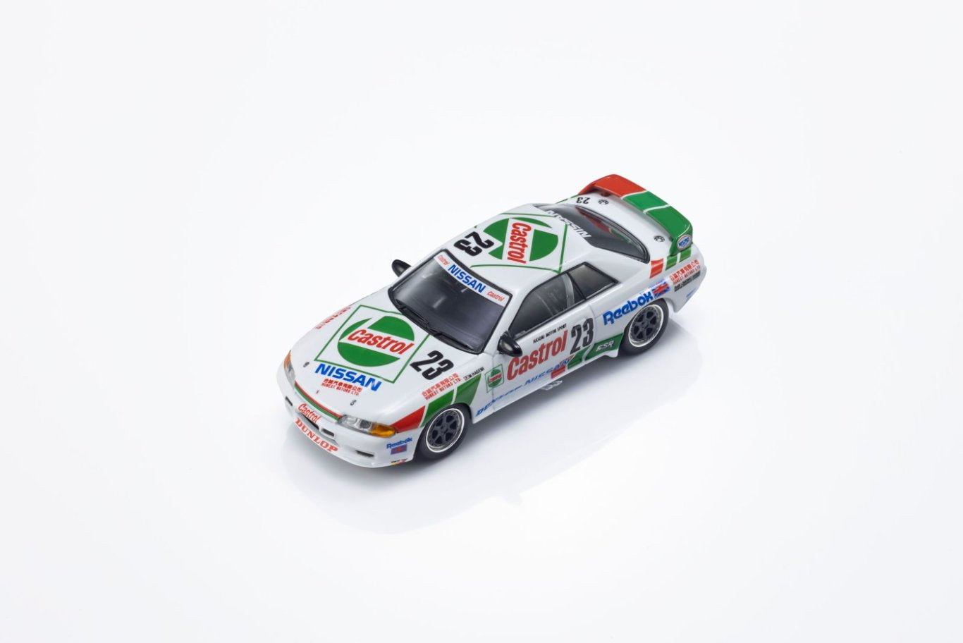 1/64 Castrol Skyline GT-R(R32) Gr.A 1990 #23 with LED - Kyosho - 07012LC