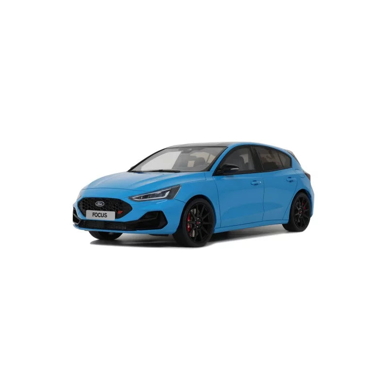 1/18 2024 Ford Focus ST Edition Azure Blue - Otto Models - OTT1186