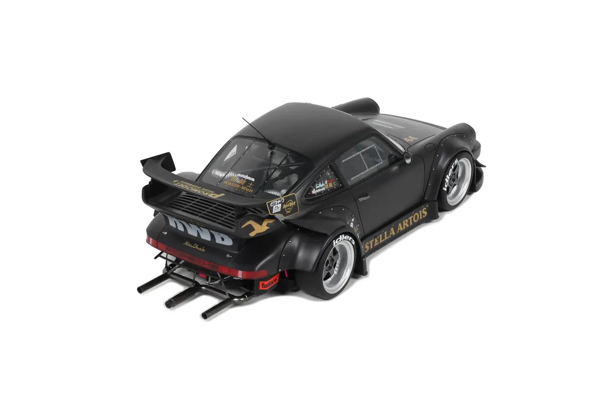 1/18 - PORSCHE - 911 964 RWB STELLA ARTOIS COUPE 2010 - BLACK - GT Spirit GT918