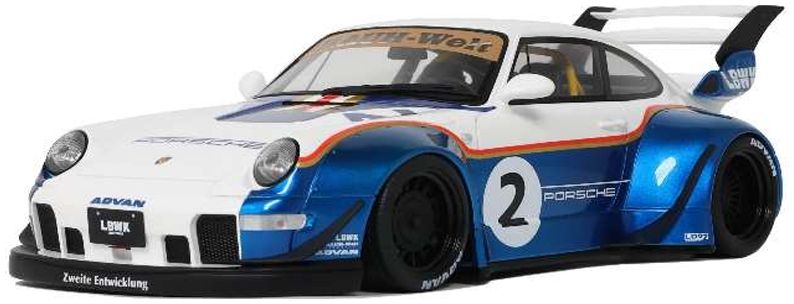 1/18 - RWB X Liberty Walk White 2023 - GTS 530 - GT Spirit