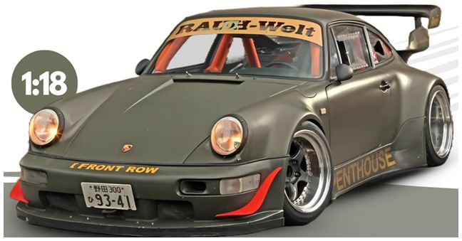 1/18 - RWB Penthouse Green 2008 - GTS 559 - GT Spirit