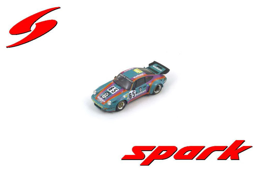 1/64 1975 Porsche 911 Carrera RSR 3.0 #65 B.Sprowls /J.Carlos Bolanos/A.Contreras 24H Le Mans - Spark - spa64S029
