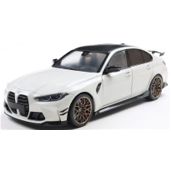 1/18 - BMW M3 (G80) Performance Parts Alpine White Uni 2024 - Solido 1814301