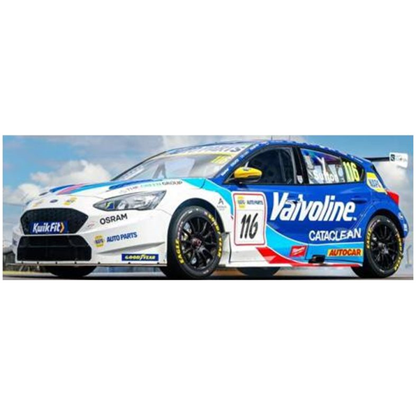 1/43 - NAPA Racing UK #116 Ford Focus BTCC 2025 Silverstone Ashley Sutton Limited 500pcs - Spark Models - SPA UK048
