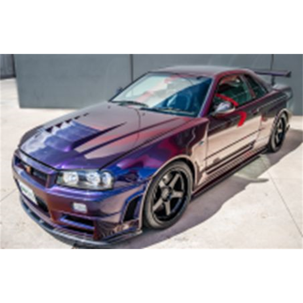 1/18 - Nissan Skyline (R34) GT-R Z Tune Midnight Purple 1999 - Solido 1804311