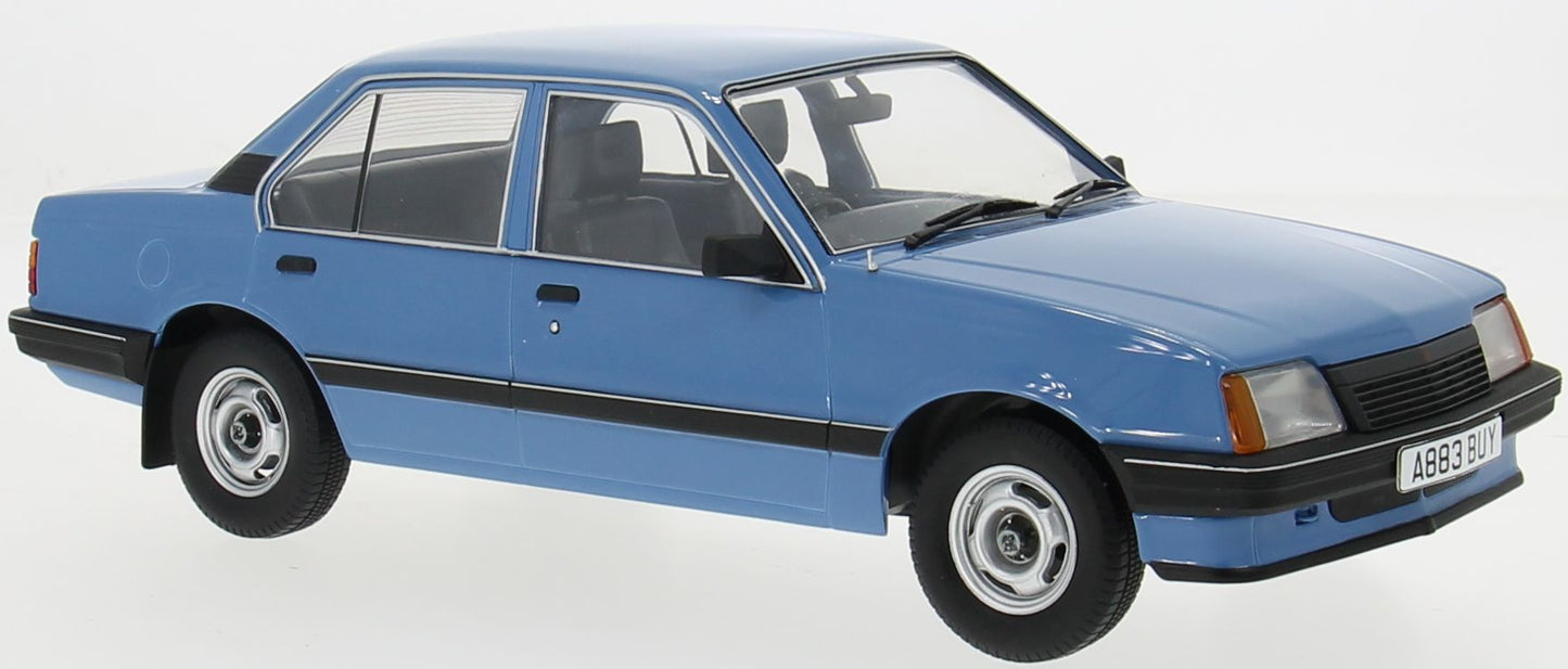 1:18 - Vauxhall Cavalier GL 1981 - Blue RHD UK Exclusive - MCG 18648