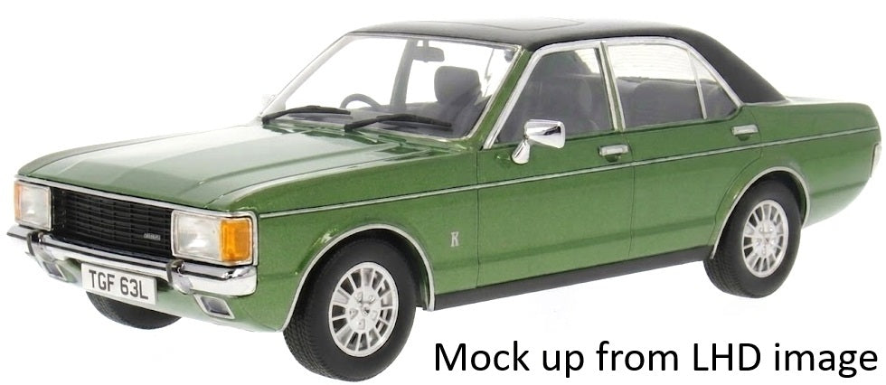 1/18 Ford Granada MK1 - Met. Green - RHD UK Exclusive 300pcs - Model Car group - MCG 18830