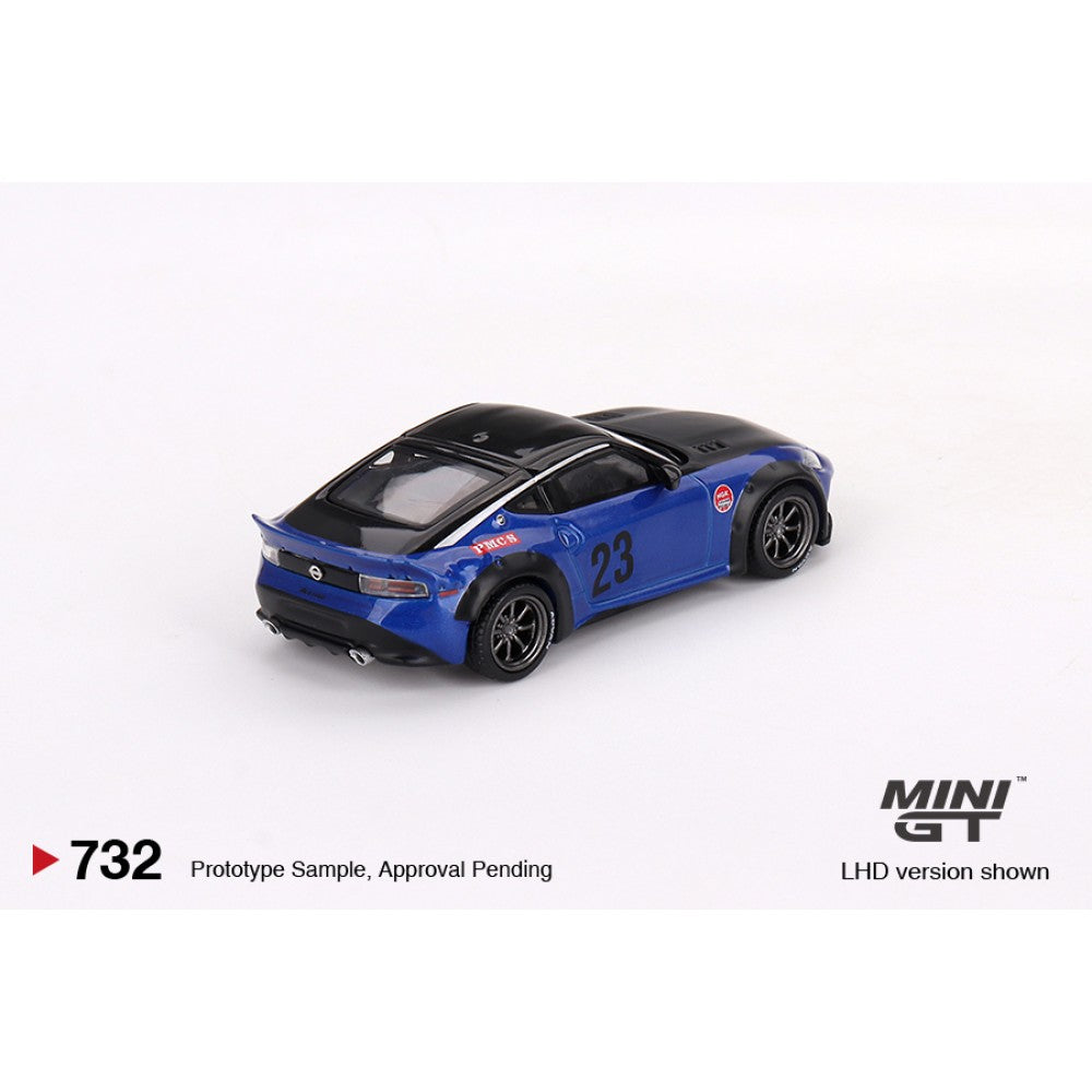 1/64 NISSAN Z LB NATION WORKS SEIRAN BLUE (RHD) - MGT00732-R
