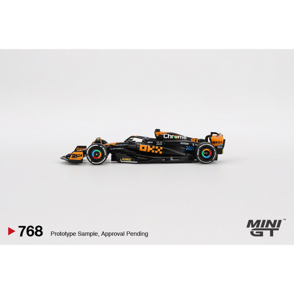 1/64 MCLAREN MCL60 NO.81 OSCAR PIASTRI 2023 F1 JAPANESE GP 3RD PLACE - Mini GT - MGT00768