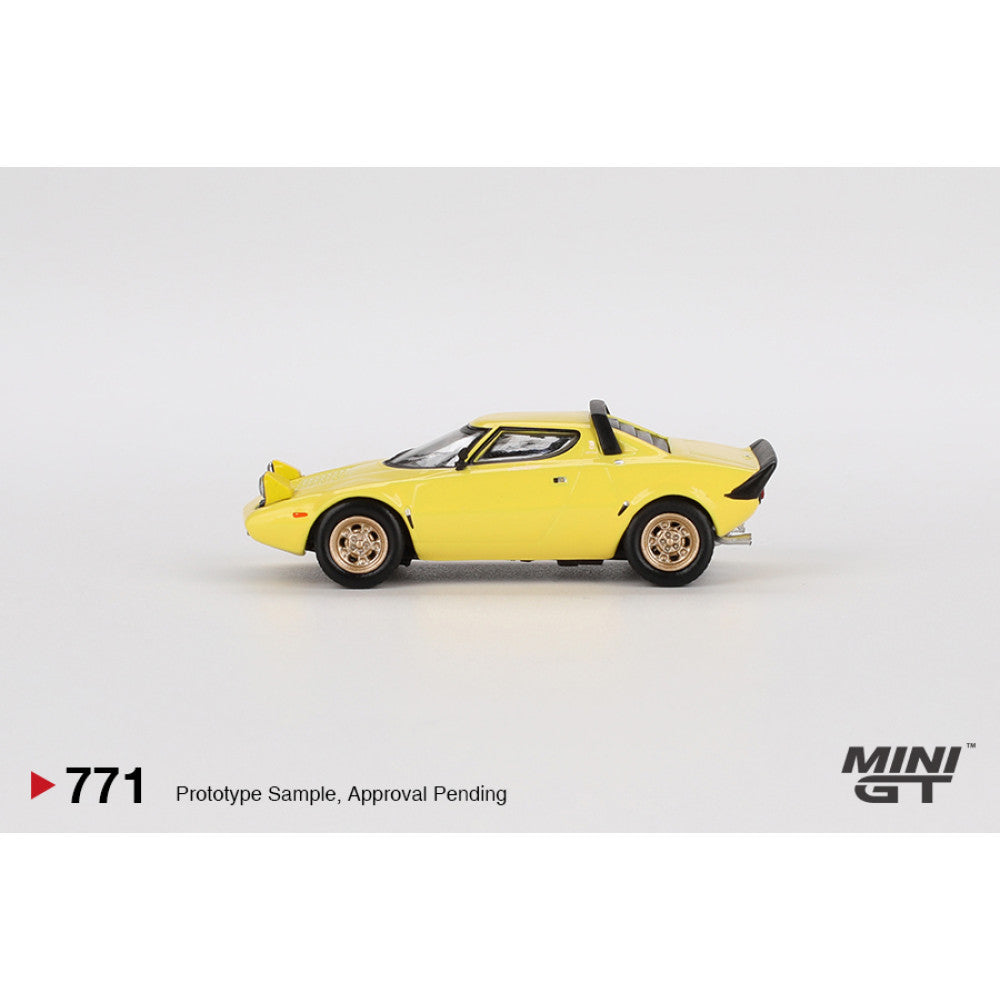 1/64 LANCIA STRATOS HF STRADALE GIALLO FLY - Mini GT - MGT00771