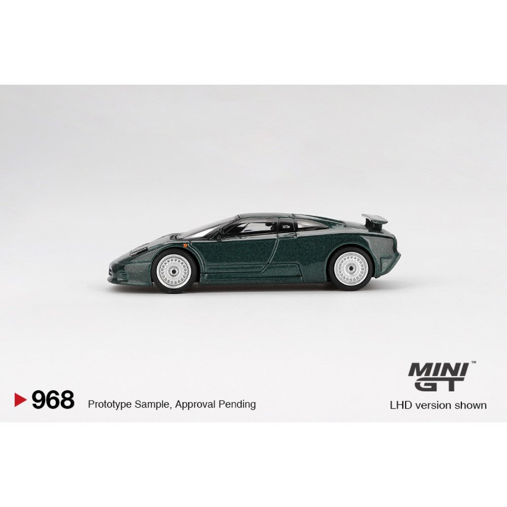 1/64 BUGATTI EB110 GT VERDE SCURO (LHD) BLISTER PACKAGING - MGT00968-BL