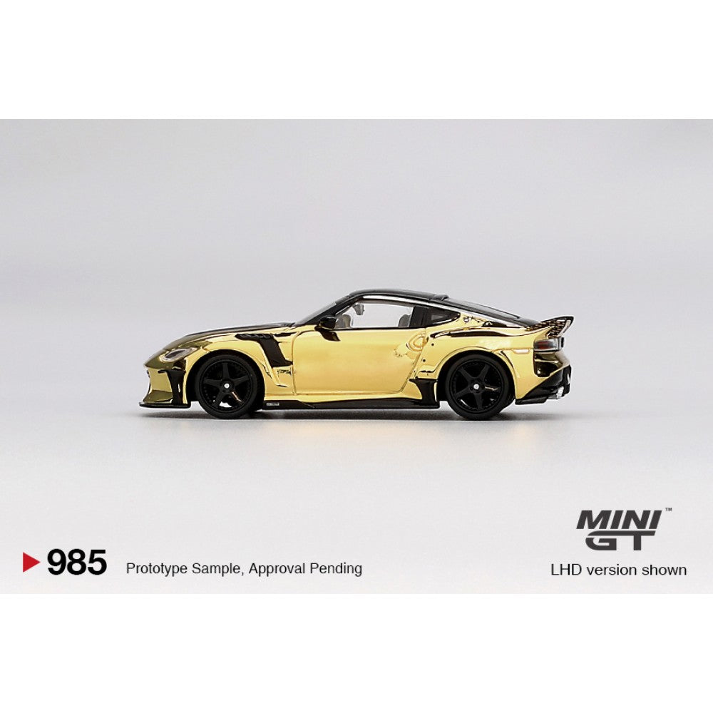 1/64 NISSAN Z VEILSIDE FFZ400 GOLD CHROME (LHD) BLISTER PACKAGING - MGT00985