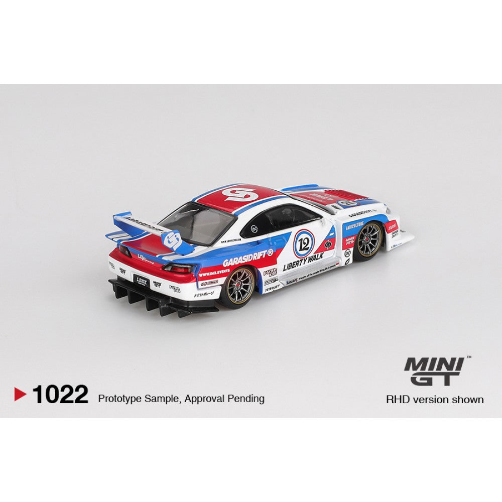 1/64 NISSAN LB-SUPER SILHOUETTE S15 SILVIA GARASIDRIFT X LBWK 2025 (RHD) - MGT01022