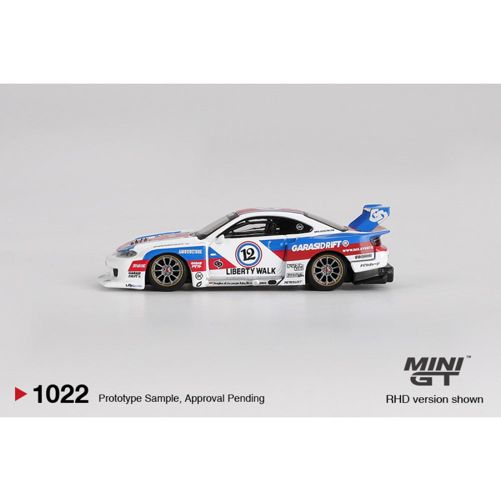 1/64 NISSAN LB-SUPER SILHOUETTE S15 SILVIA GARASIDRIFT X LBWK 2025 (RHD) - MGT01022