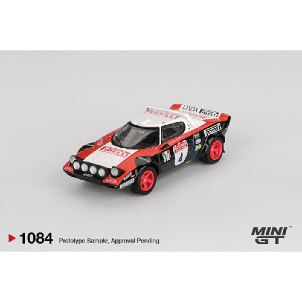 1/64 LANCIA STRATOS HF NO.4 1978 RALLY SANREMO WINNER (LHD) - MGT01084