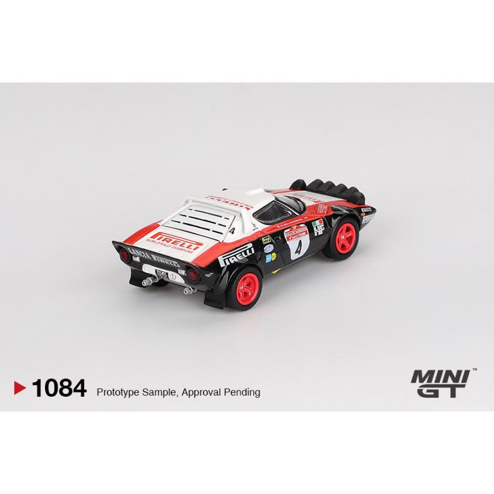 1/64 LANCIA STRATOS HF NO.4 1978 RALLY SANREMO WINNER (LHD) - MGT01084