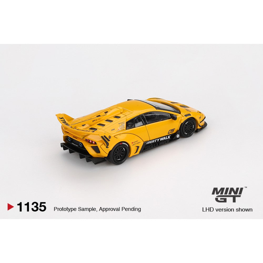 1/64 LB-SILHOUETTE WORKS MURCIELAGO GT EVO YELLOW - MGT01135
