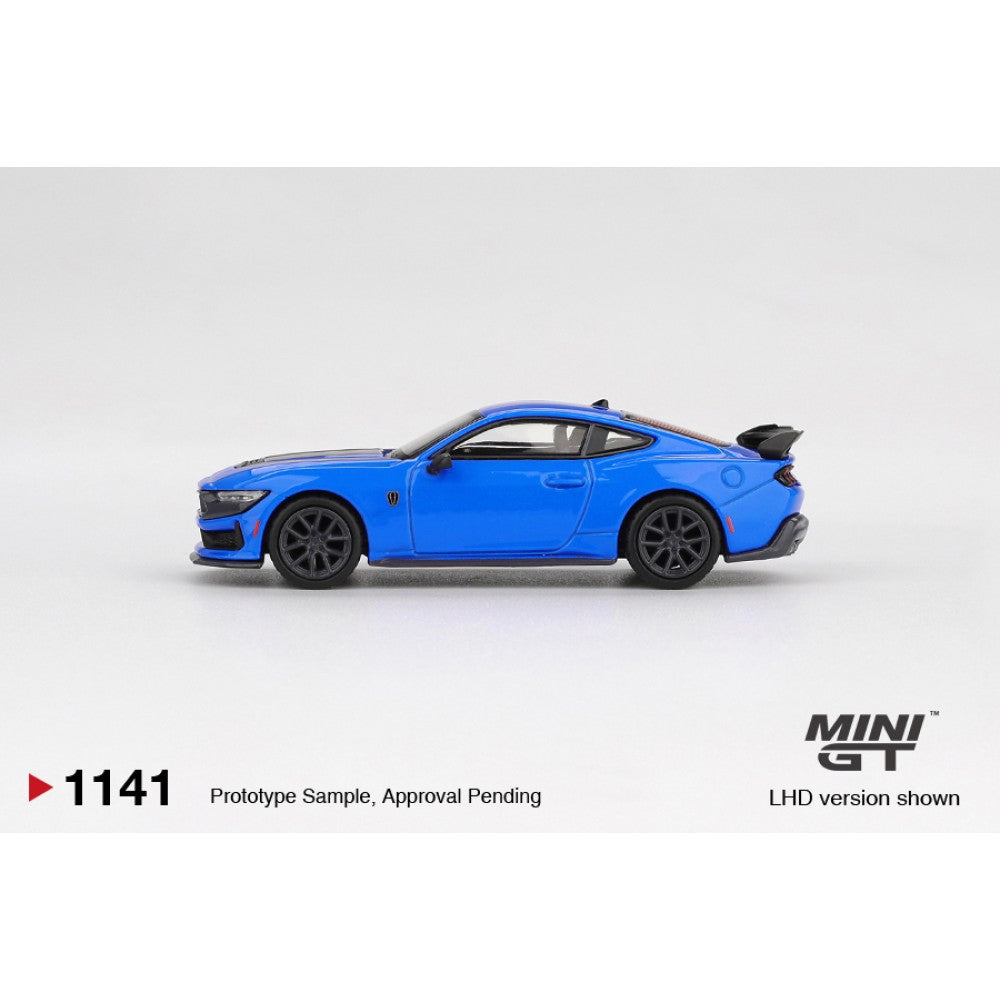 1/64 FORD MUSTANG DARK HORSE 2024 GRABBER BLUE - MGT01141
