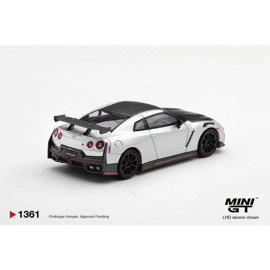 1/64 NISSAN GT-R NISMO 2024 SILVER - Mini GT - MGT01361