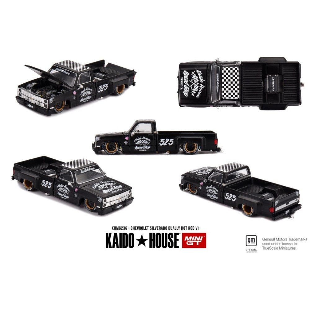 1/64 CHEVROLET SILVERADO DUALLY HOT ROD V1 - MGTKHMG236
