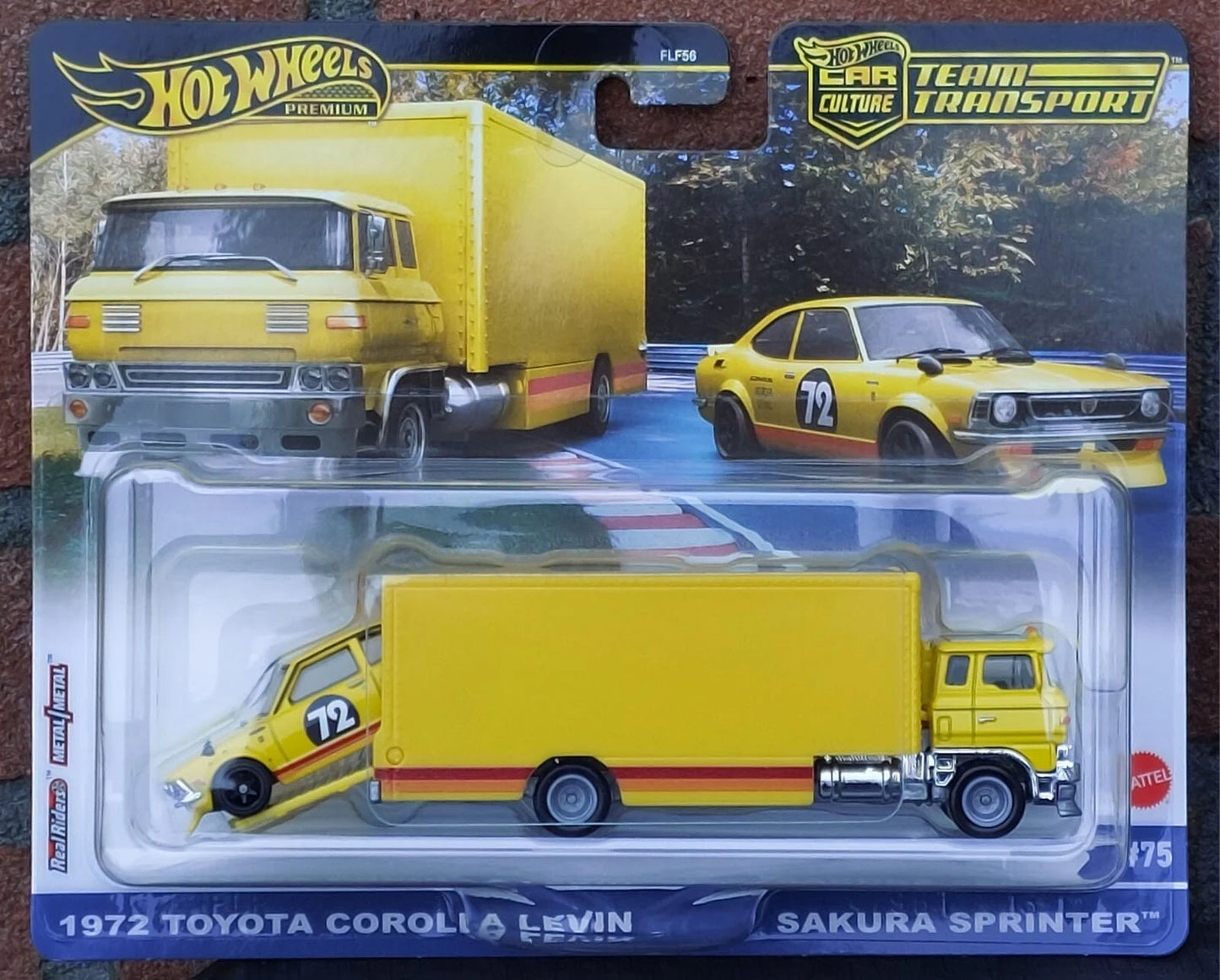1:64 JBM34 1972 Toyota Corolla Levin & Sukura Sprinter truck - FLF56-978E