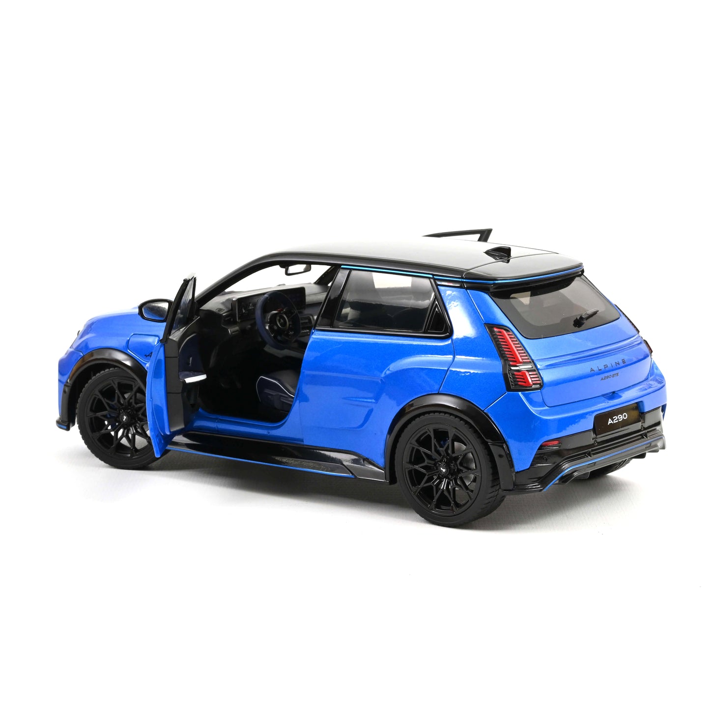 1/18 - 2025 Alpine A290 GTS Alpine Vision - Blue and Black - 185450 - Norev