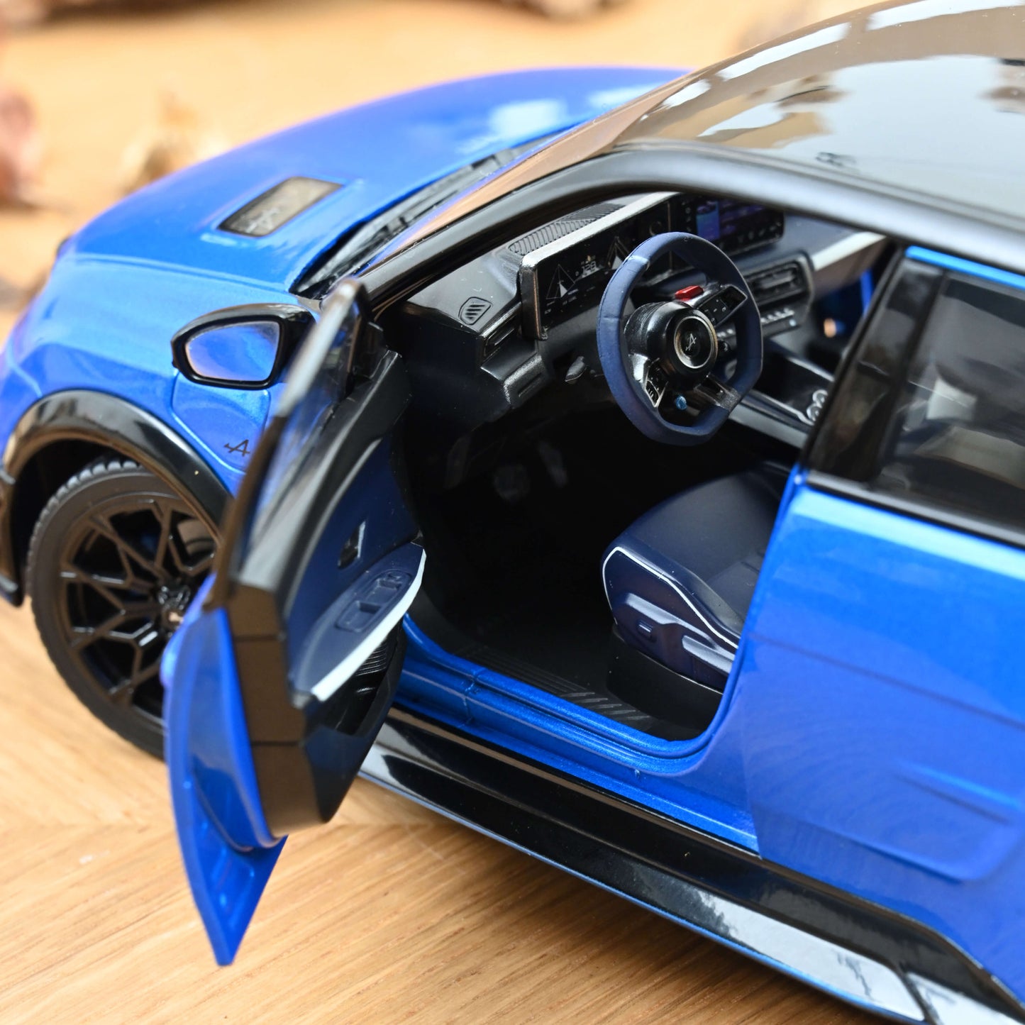 1/18 - 2025 Alpine A290 GTS Alpine Vision - Blue and Black - 185450 - Norev