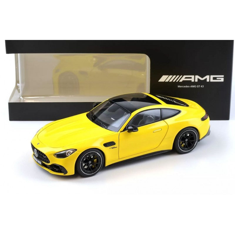 1/18 - MERCEDES BENZ - AMG GT43 (C192) 2024 - Sun Yellow - NZG