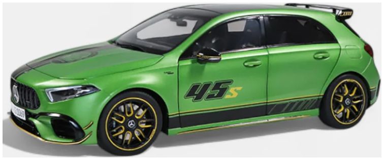 1/18 - Mercedes AMG A 45 S 4MATIC+ Special Edition Green - NZG - 1069/01