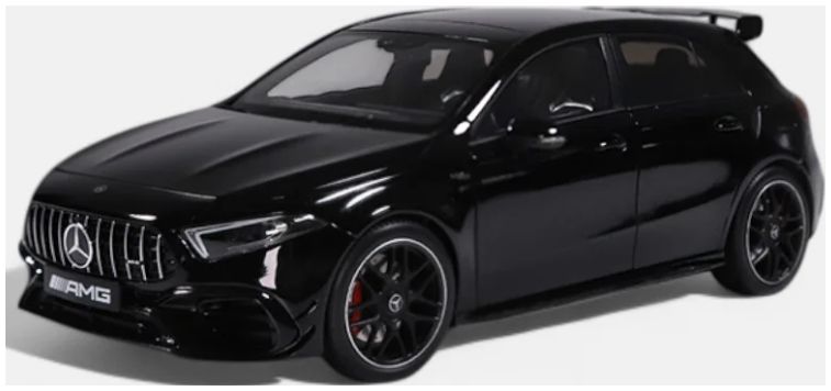 1/18 - Mercedes AMG A 45 S 4MATIC+ Cosmos Black - NZG - 1069/51