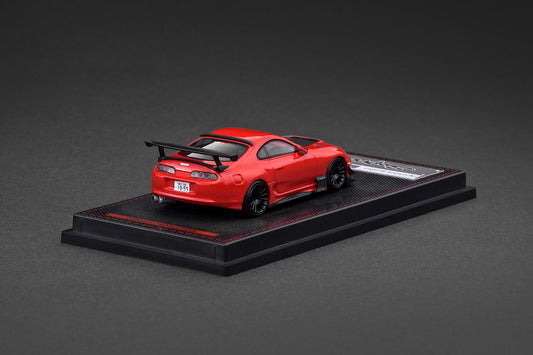 1/64 Toyota Supra (JZA80) RZ, red - Ignition - IG3882