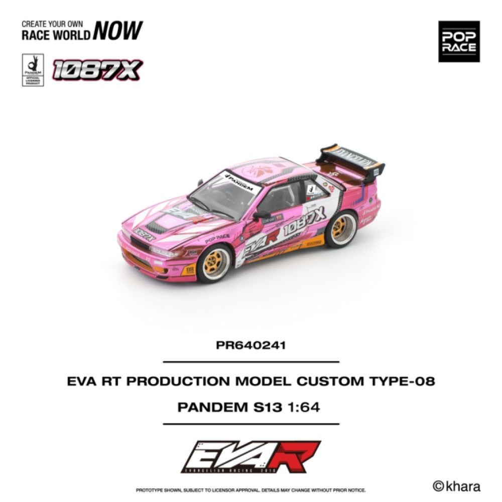 1/64 PANDEM SILVIA S13 EVA RT PRODUCTION MODEL CUSTOM TYPE-08 X 1087X - Poprace - PR640241