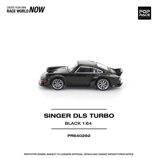 1/64 SINGER DLS TURBO (ROAD) BLACK - Poprace - PR640292