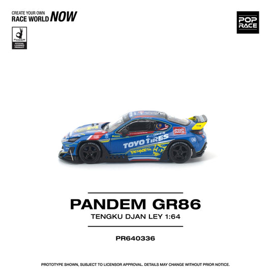 1/64 PANDEM GR 86 TENGKU DJAN LEY - Pop Race - PR640336