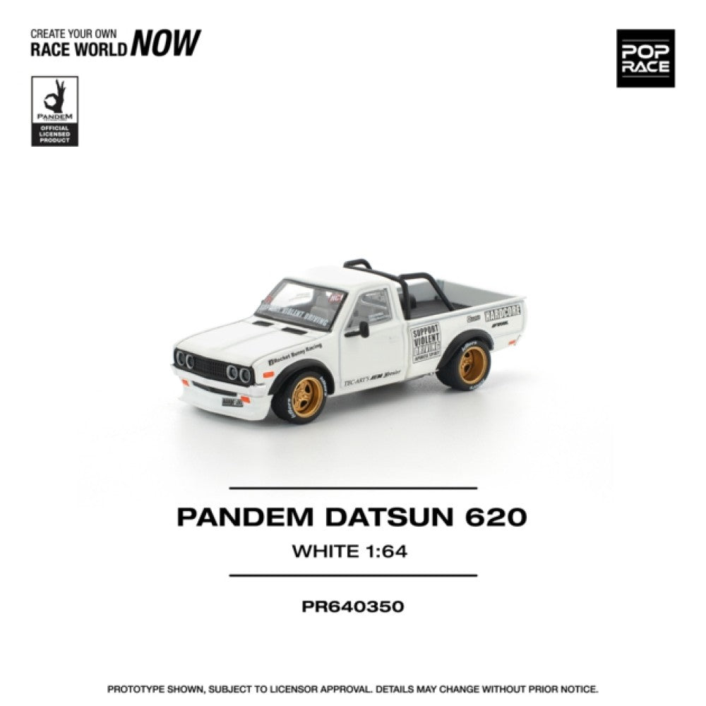 1/64 PANDEM DATSUN 620 WHITE - Poprace - PR640350
